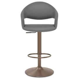 Washington Bar Stool Dark Grey
