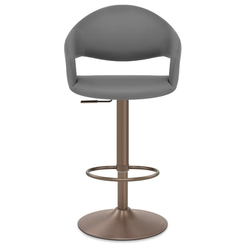 Washington Bar Stool Dark Grey