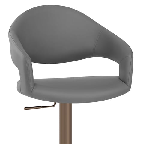 Washington Bar Stool Dark Grey