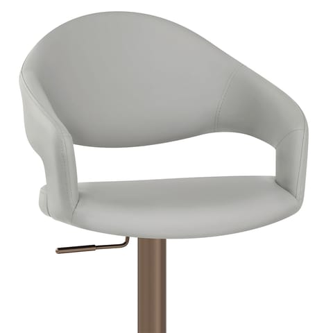 Washington Bar Stool Light Grey