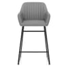 Gabrielle Bar Stool Grey