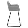 Gabrielle Bar Stool Grey