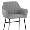 Gabrielle Bar Stool Grey