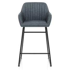 Gabrielle Bar Stool Antique Blue