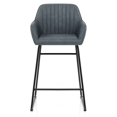 Gabrielle Bar Stool Antique Blue