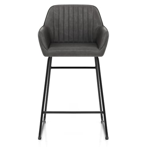 Gabrielle Bar Stool Antique Charcoal