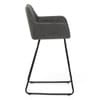 Gabrielle Bar Stool Antique Charcoal