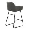 Gabrielle Bar Stool Antique Charcoal