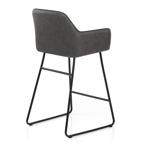 Gabrielle Bar Stool Antique Charcoal