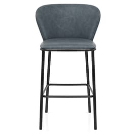 Odette Bar Stool Antique Blue