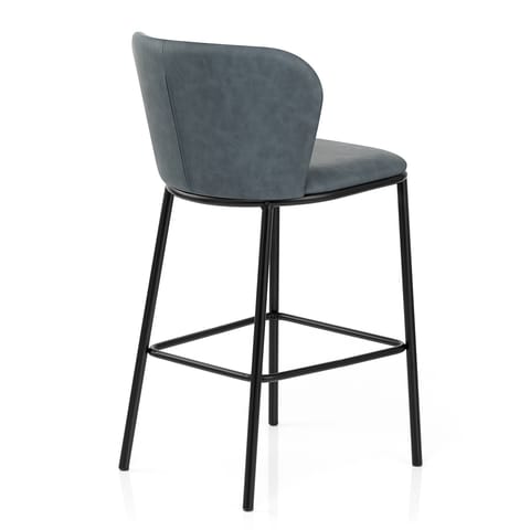 Odette Bar Stool Antique Blue
