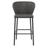 Odette Bar Stool Antique Charcoal
