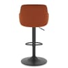 Perth Bar Stool Rust Velvet