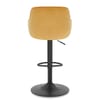 Perth Bar Stool Yellow Velvet