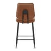 Caprice Bar Stool Antique Brown