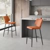 Elan Bar Stool Burnt Orange