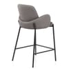 Jarvis Bar Stool Grey Fabric