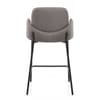 Jarvis Bar Stool Grey Fabric