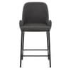 Cameo Bar Stool Charcoal Fabric
