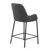Cameo Bar Stool Charcoal Fabric