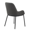 Cameo Dining Chair Charcoal Fabric