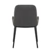 Cameo Dining Chair Charcoal Fabric