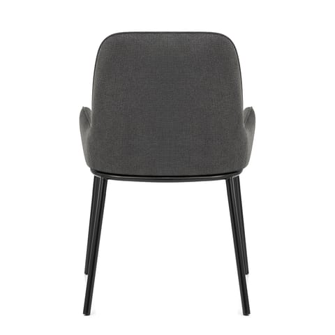 Cameo Dining Chair Charcoal Fabric