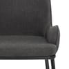 Cameo Dining Chair Charcoal Fabric