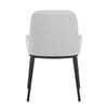 Cameo Dining Chair Light Grey Fabric