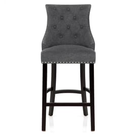 Ascot Bar Stool Charcoal Fabric