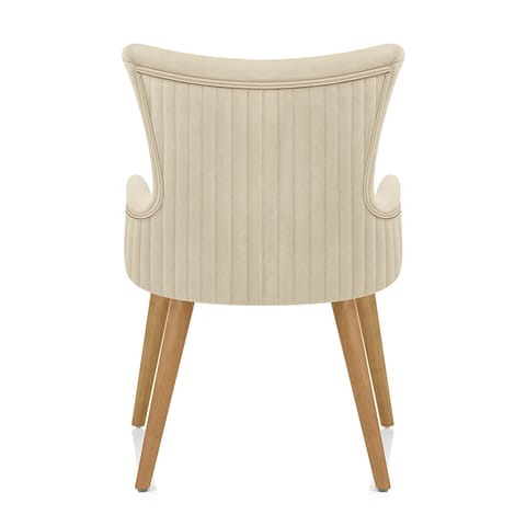 Diablo Oak Dining Chair Beige
