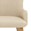 Diablo Oak Dining Chair Beige