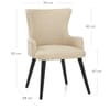 Diablo Dining Chair Beige