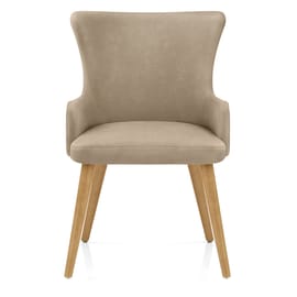 Diablo Oak Dining Chair Brown