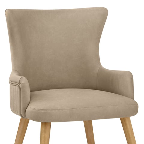 Diablo Oak Dining Chair Brown