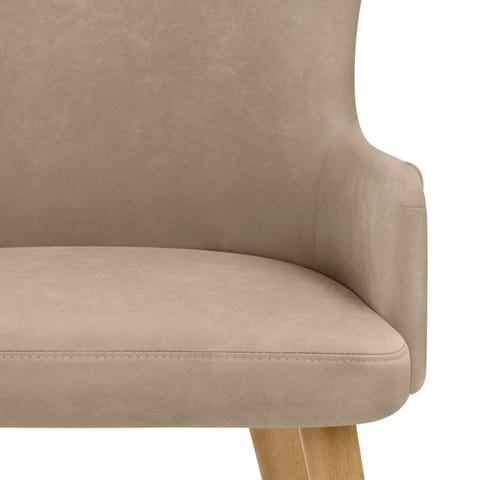 Diablo Oak Dining Chair Brown