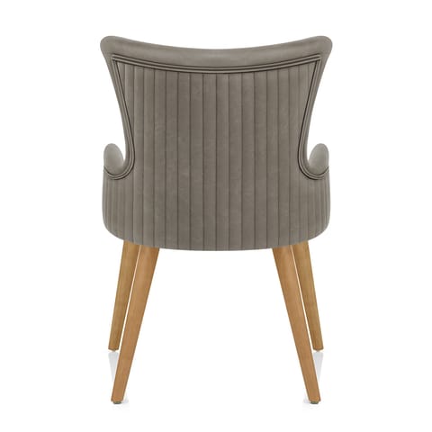 Diablo Oak Dining Chair Grey