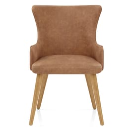 Diablo Oak Dining Chair Tan