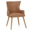 Diablo Oak Dining Chair Tan