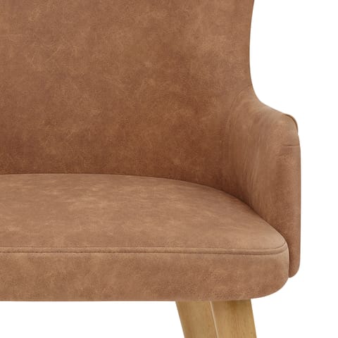 Diablo Oak Dining Chair Tan