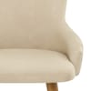 Diablo Oak Bar Stool Beige