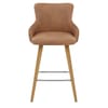 Diablo Oak Bar Stool Tan