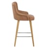 Diablo Oak Bar Stool Tan