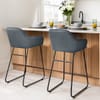 Gabrielle Bar Stool Antique Blue