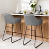 Gabrielle Bar Stool Grey