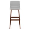 Drift Walnut & Grey Bar Stool