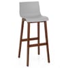 Drift Walnut & Grey Bar Stool