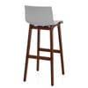 Drift Walnut & Grey Bar Stool