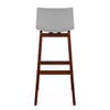 Drift Walnut & Grey Bar Stool