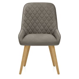 Azure Oak Dining Chair Grey